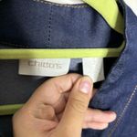 Chico's  Denim Midi Vest Dress Sz 3/XL Photo 5