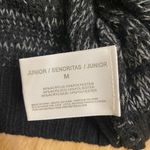 LEI Charcoal and Black Cowl Neck sweater Dress Gray Size M Photo 4