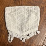 SheIn White tie back  lace top with tassels Photo 0