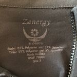 Chico's Black Bomber Jacket with Stand-Up Collar and Textured Fabric size 3 Photo 1