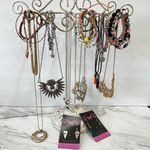 None Lot Bundle DIY Jewelry 55 PCS. Bracelets Neckless Rings Earrings Photo 6