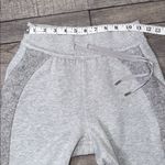Lululemon  Athletica Scuba With Sherpa Stripe Light Gray Joggers Photo 8