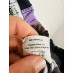 UNTITLED IN MOTION Purple Floral Intuition Tie Closure Trouser Pants size Small Blue Photo 12