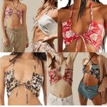 Free People  floral bandeau bra top size XS Photo 6