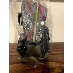 Disney NWT WondaPOP Vegan Leather  Mini Backpack VILLIANS Cruella Deville Black Photo 2