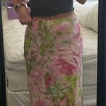 Chadwick's Vintage 90s Floral Midi Skirt Photo 0