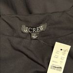 J.Crew women’s Drop-waist mixy dress A-line midi black lined Size L NWT Photo 5