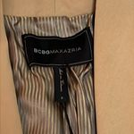 BCBGMax Azria Camel Tomas Draped Blazer Size Small C14 Photo 4