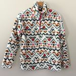 Eddie Bauer  Quarter Zip Women’s Fleece Sherpa Aztec Pullover Multicolor Size S Photo 10