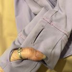 Tuff Athletics  szXS lavender zip front high neck lightweight jacket thumb holes Photo 6