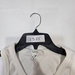 Tularosa  Green The Maya Racer Tank in Ivory Large Photo 12