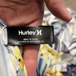 Hurley Women's Size XXL Cream Gray Tropical Floral One-Piece Swimsuit GUC Photo 4