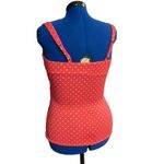 Talbots ‎ Women’s Tankini Orange & White Size 14 Underwire Bra Photo 2