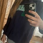 Notre Dame Sweatshirt Sz youth 18/20 fits like women’s small/medium Green Photo 4