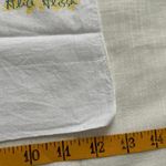 Cute retro lemon print washcloth 0623 White Photo 2