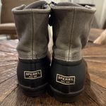 Sperry Black & Gray Saltwater Topsider Waterproof Rain Ankle Boot Photo 4