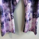 Tek Gear NWT  Purple Tie Dye Capri High Rise Workout Cropped Leggings Size 3X Photo 7