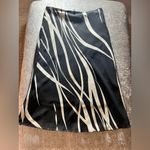 Steps NYC women’s skirt size small black white printed statement midi fall y2k Photo 2
