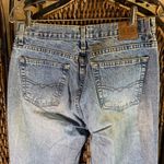 Vintage Y2K Flare 100% Cotton Canyon River Blues Jeans Size 7 Short Blue Photo 4