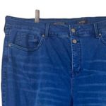 NYDJ Marilyn Straight Leg Crop Snap Closure Medium Wash Women’s Plus Size 24W Photo 7