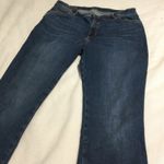 Aura JEANS Women's Bootcut Denim Blue Stretch Flared Pants Size 14 TAL Photo 1