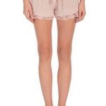 IRO Dainie Crepe High Rise Drawstring Waist Shorts Pale Pink NWT 40 (8) Photo 2