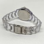 Fossil  women date watch ES-2611 purple dial 30mm round quartz analog running Photo 4