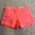 NWT! Mossimo Peach Mid Waist & Straight Hip Jean Short Size 12 Pink Photo 1