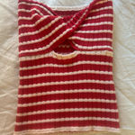 Amazon Knit Tube Top  Twist Red Photo 0
