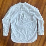 Rag and Bone  100% Cotton Collarless Popover Blouse in White Size XS Photo 1