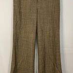 The Limited  Cassidy Fit Women's Brown Plaid Wool Blend Trousers Pants Size 6 Y2K Photo 0