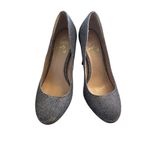 Banana Republic  Hello Sole Mate Gold Metallic Heels size 6 Glitter Stiletto Pump Photo 2