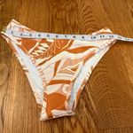 Montce Swim Lulu Brown and White Floral Bikini Bottoms Size Large Photo 4