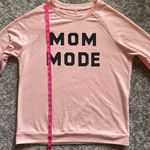 Mom Mode Graphic Pale Pink Sweatshirt Size L Photo 6