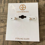 Giani Bernini  sterling silver pearl earrings Photo 0
