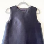 Harvey Faircloth Winter Trapeze Dress Black Silk Blend Size 4 Revolve Zippers Photo 5