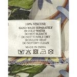 NWT America & Beyond OOAK CITRUS LEMON PRINTED Maxi DRESS Fringe Boho Chic Small Photo 6