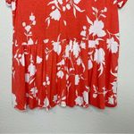 Lane Bryant NWOT  Women’s Coral Floral Baby Doll Swing Tee Photo 8