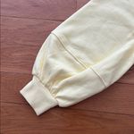 Old Navy NWT Butter Yellow Sweatshirt Photo 5