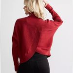 Buckle Red by BKE Turtleneck Sweater in Cabernet Photo 3
