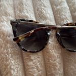 Tory Burch Polarized Gemini Link Cat-Eye Sunglasses Tortoise Photo 2