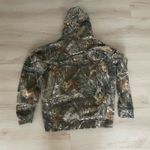 Camouflage Hooded Sweatshirt Green Size XL Photo 2