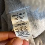 Sundance  size small Haven Sweatshirt cream w/black embroidery & gold beads. Photo 5