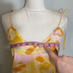 VERO MODA NWT JOA Strappy Cami Dress Parfait Pink Jolly Yellow Tie Straps New Photo 6
