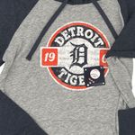 Campus Lifestyle MLB Detroit Tigers Women's Lightweight Bi-Blend Hooded T-Shirt, XS Photo 2