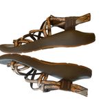 Chacos Chaco Z/2 Classic Strappy Brown Orange Sandals Sz 8 Photo 8
