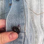 Love Tree Denim Light Wash Blue Long Sleeve Lightweight Shirt Jacket Small Photo 7