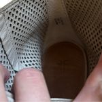 Frye NWOB Taupe Tan Perforated Ghillie Corset Lace Up Booties Size 8M Photo 8