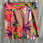 Dona Jo Ultimate Skirt / Skort (Calathea) Tropical Tennis Pickleball Golf Large Green Photo 0
