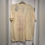 Chemistry NWT  Size L Red Smiling Pizza Man Cream Short Sleeve Crew Tee Shirt Photo 7